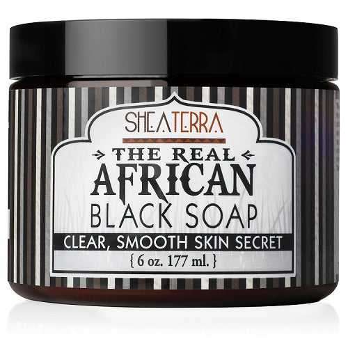 The Real African Black Soap Paste 6oz