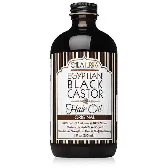 100% Pure Egyptian Black Castor Extra Virgin Oil ORIGINAL – Shea Terra ...