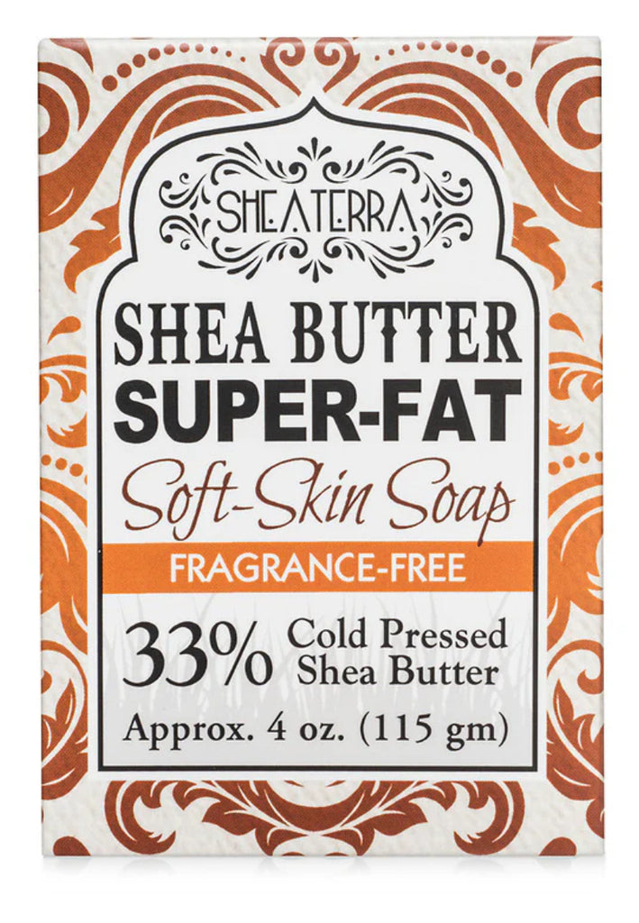 Shea Butter Soap Bar- Fragrance Free