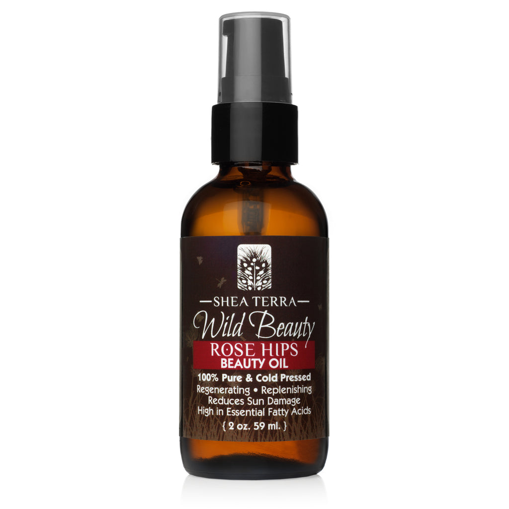 Wild Beauty Rose Hips Cold Pressed Beauty Oil 2oz