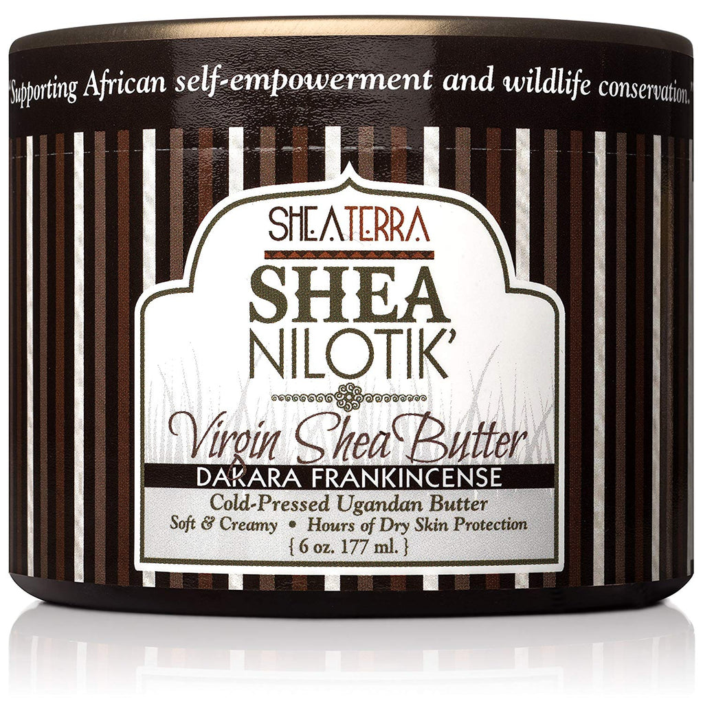 Shea Nilotik' Virgin Shea Butter Cold-Pressed BUCHU EUCALYPTUS (6 oz.)