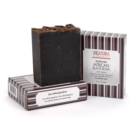 NEW Authentic African Black Soap Bar 4oz
