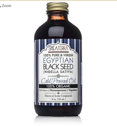 Black Seed Oil (Organic, Egyptian, Cold Pressed) 8 oz