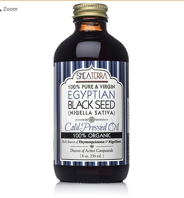 Black Seed Oil (Certified Organic, Egyptian, Cold Pressed) 8 oz