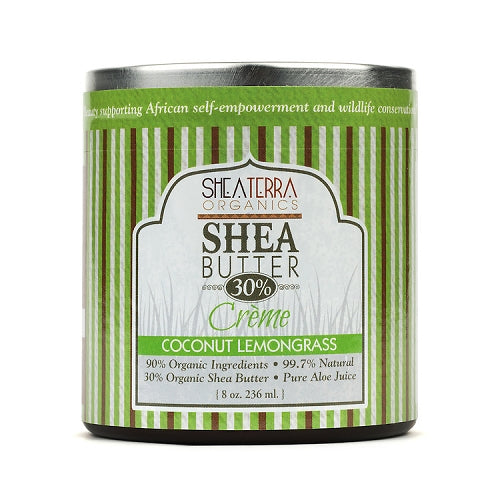 Shea Nilotik & Malawi Sugar Serious Scrub Coconut Lemongrass 12 oz