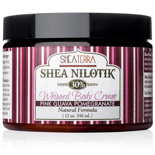 Shea Nilotik' Body Cream PINK GUAVA POMEGRANATE  (12oz)