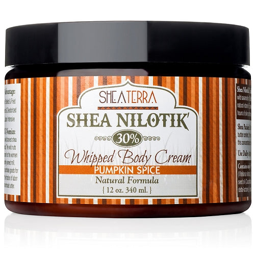 Shea Nilotik' Body Cream PUMPKIN SPICE  (12oz)