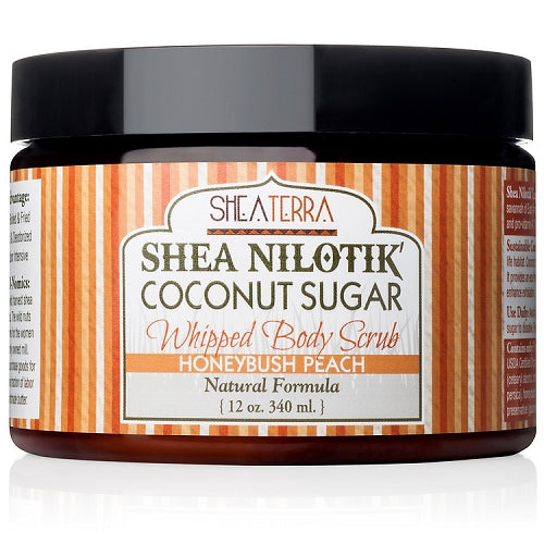 Shea Nilotik' Whipped Body Scrub HONEYBUSH PEACH (12 oz.)