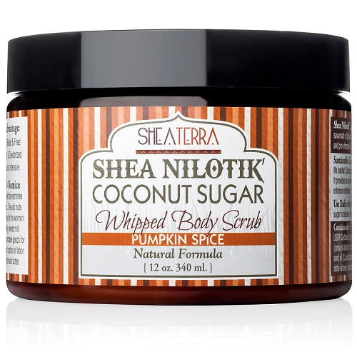 Shea Nilotik' Whipped Body Scrub PUMPKIN SPICE (12 oz.)